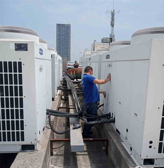 富县中央空调制热和不制冷系统维修方法